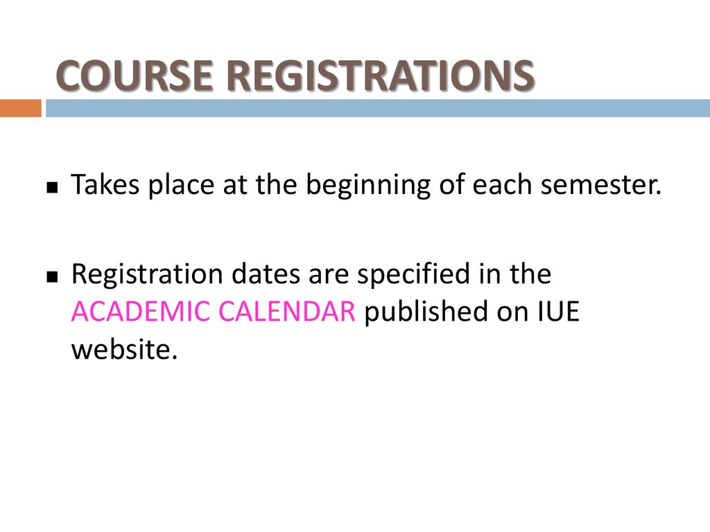 EDUCATION PERIOD REGULAR PERIOD MAXIMUM PERIOD 1 YEAR 2 YEARS 4 YEARS