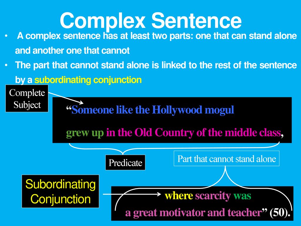 Sentence Types Simple Compound Complex Compound-Complex. - ppt download