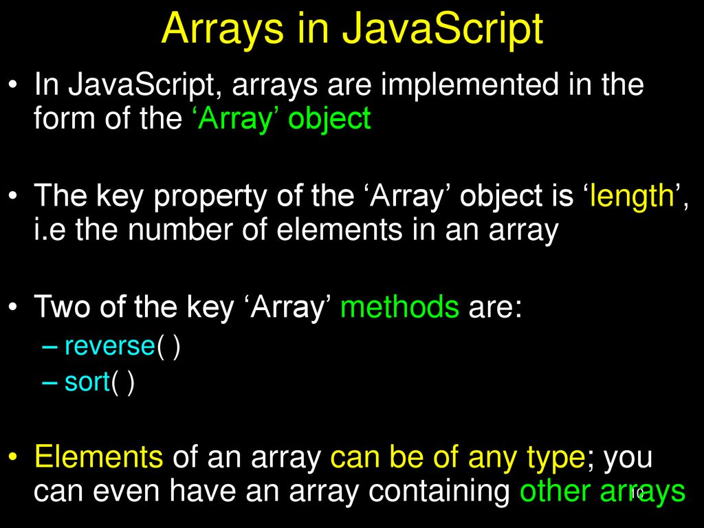 Array?. - ppt download