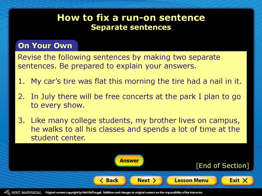 Correcting Run On Sentences Ppt Download correcting-run-on-sentences-ppt-download