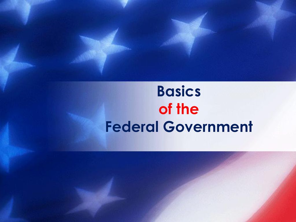 basics-of-the-federal-government-ppt-download