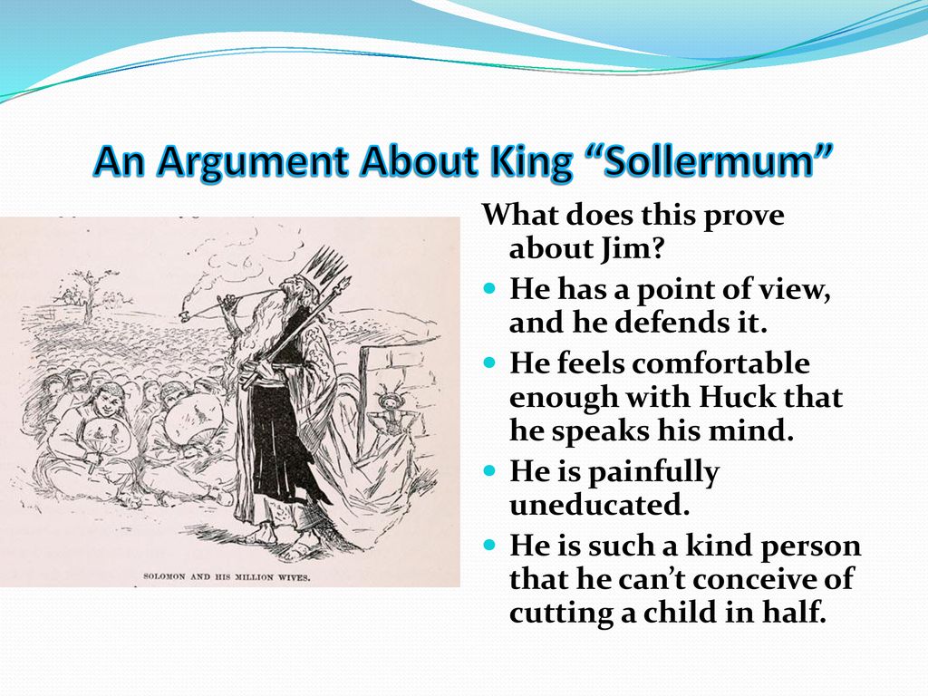 An Argument About King Sollermum