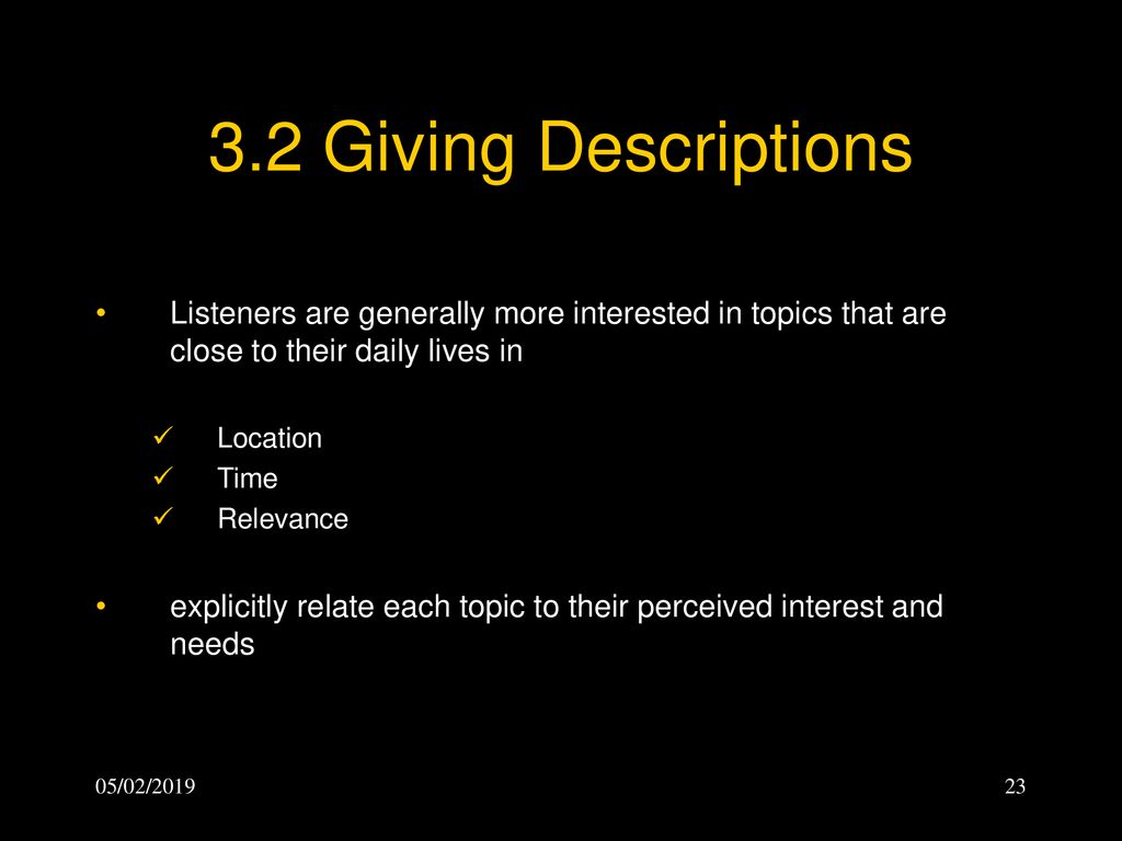 16 informative speaking al akhawayn university communications studies