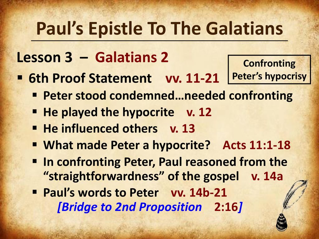 Paul’s Epistle To The Galatians