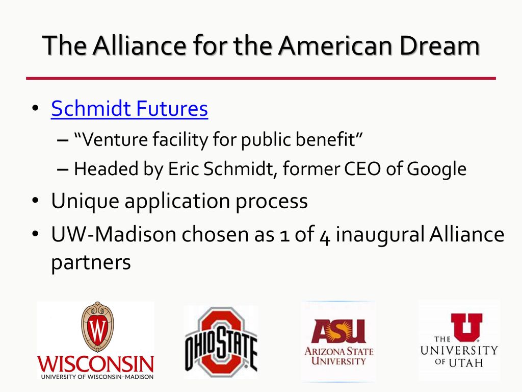 The Alliance for the American Dream