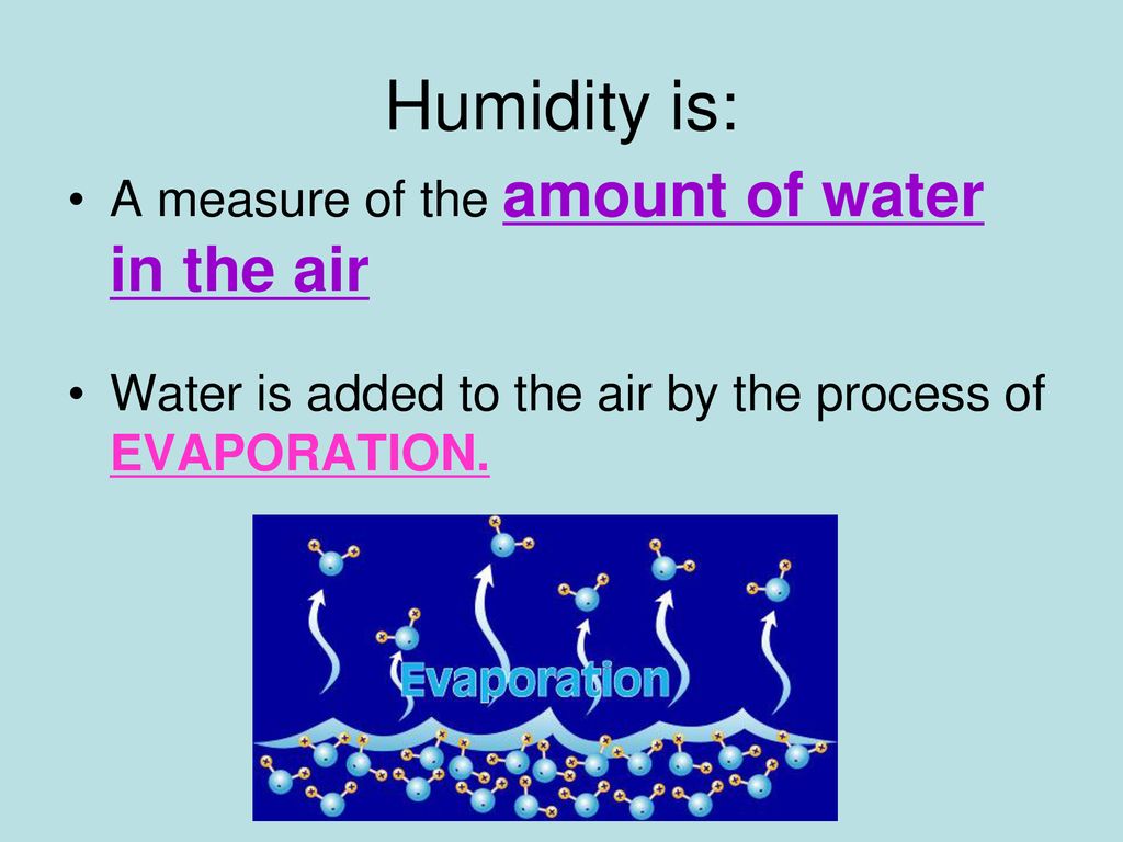 Humidity ppt download
