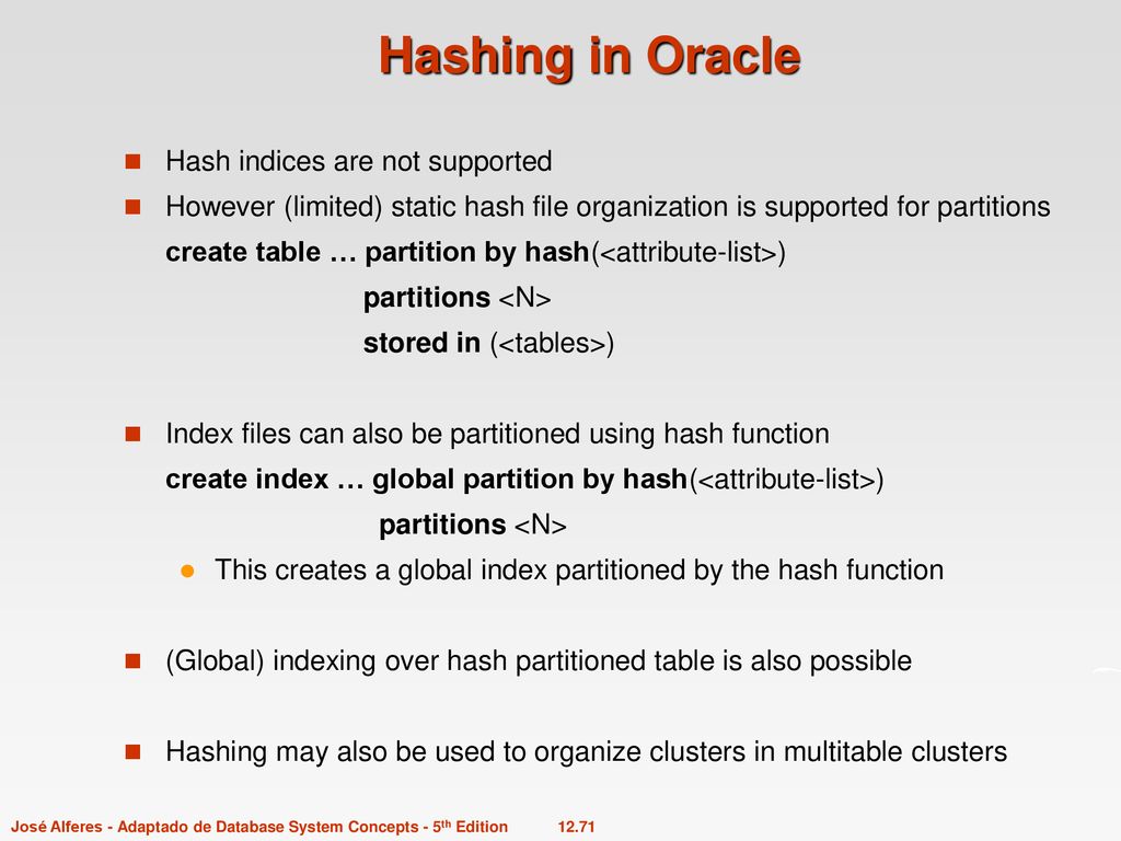 Chapter 12 Indexing and Hashing ppt download