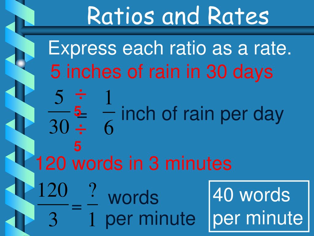 Ratios and rates ppt download