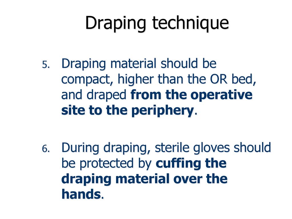 Closed Gowning and Gloving - Closed Gowning and Gloving Definition: Sterile  gowns and gloves are - Studocu