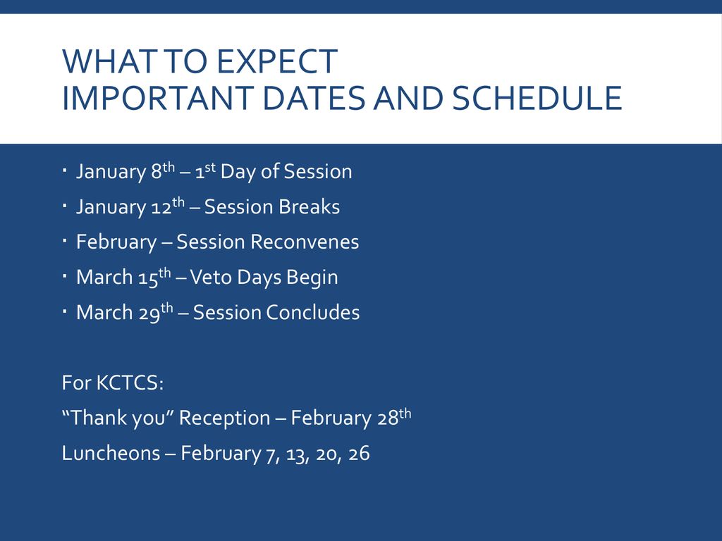Kctcs board of regents 2019 legislative session preparation ppt download