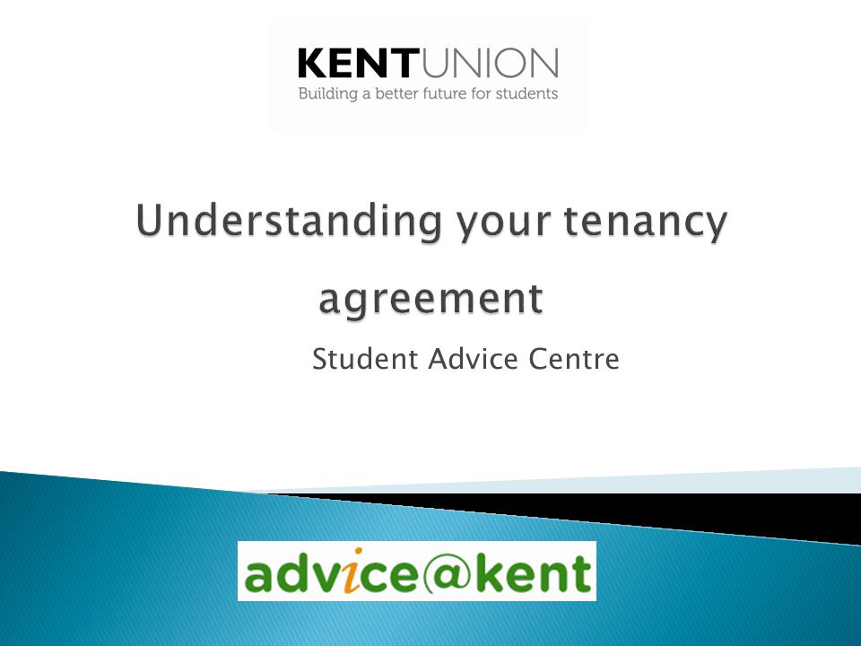 Understanding your tenancy agreement