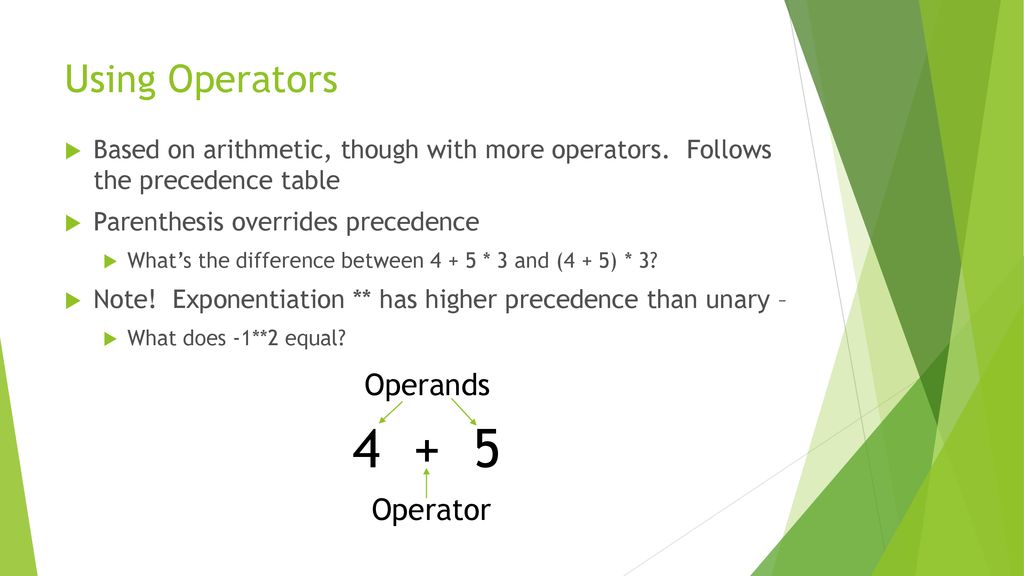 Lecture 2 Python Programming & Data Types - ppt download
