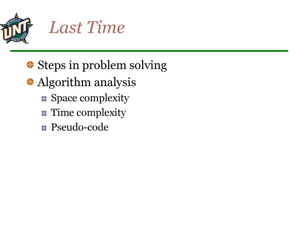 CSCE 3110 Data Structures & Algorithm Analysis - ppt download