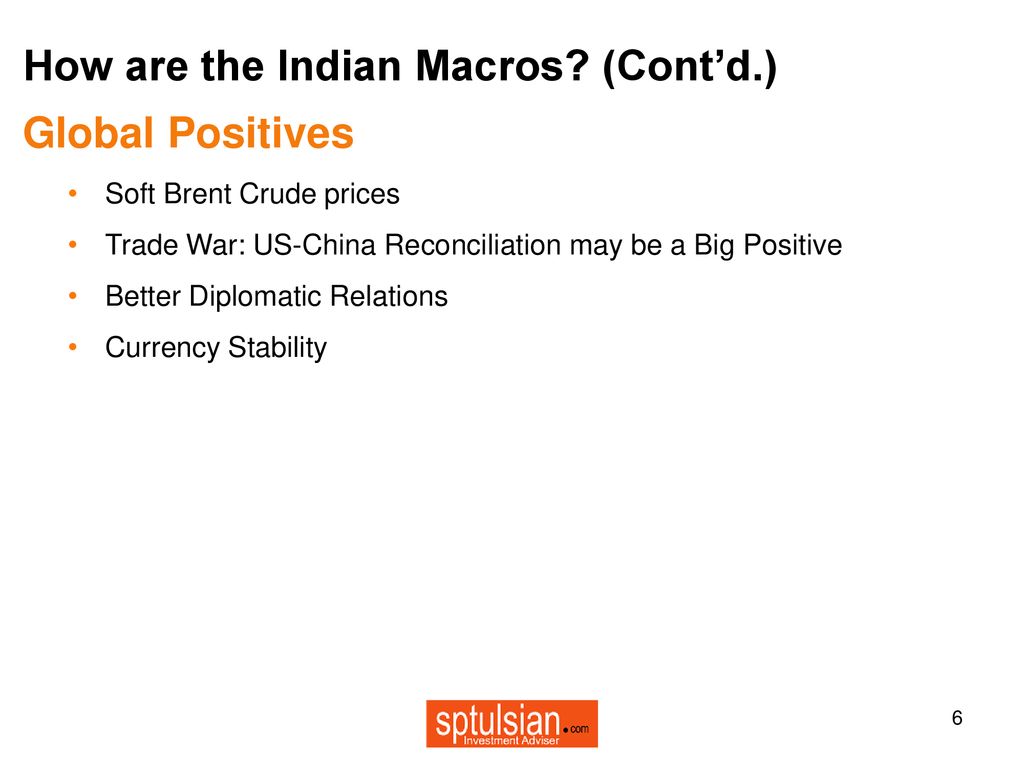 How are the Indian Macros (Cont’d.)