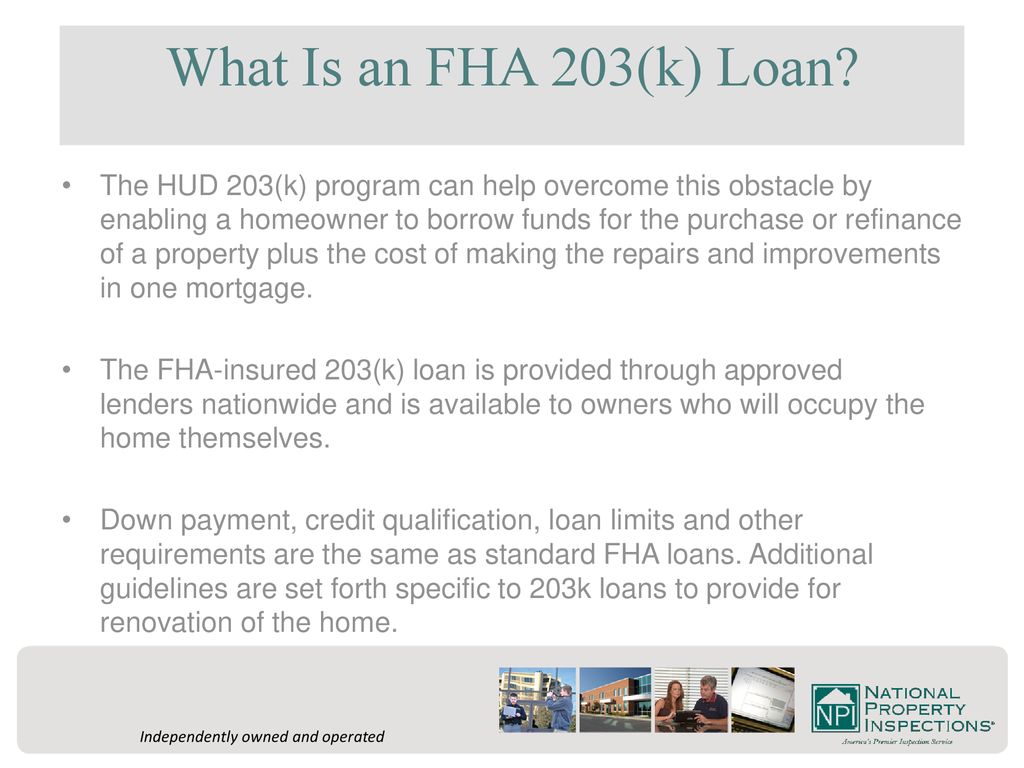 HUD 203(k) Renovation Loan Program - Ppt Download