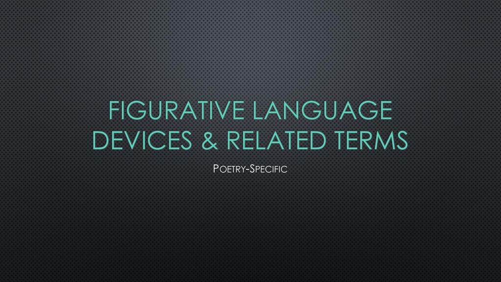 Language devices. Scientific variables ppt. Related terms
