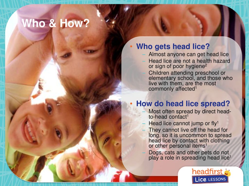 Who & How Who gets head lice How do head lice spread