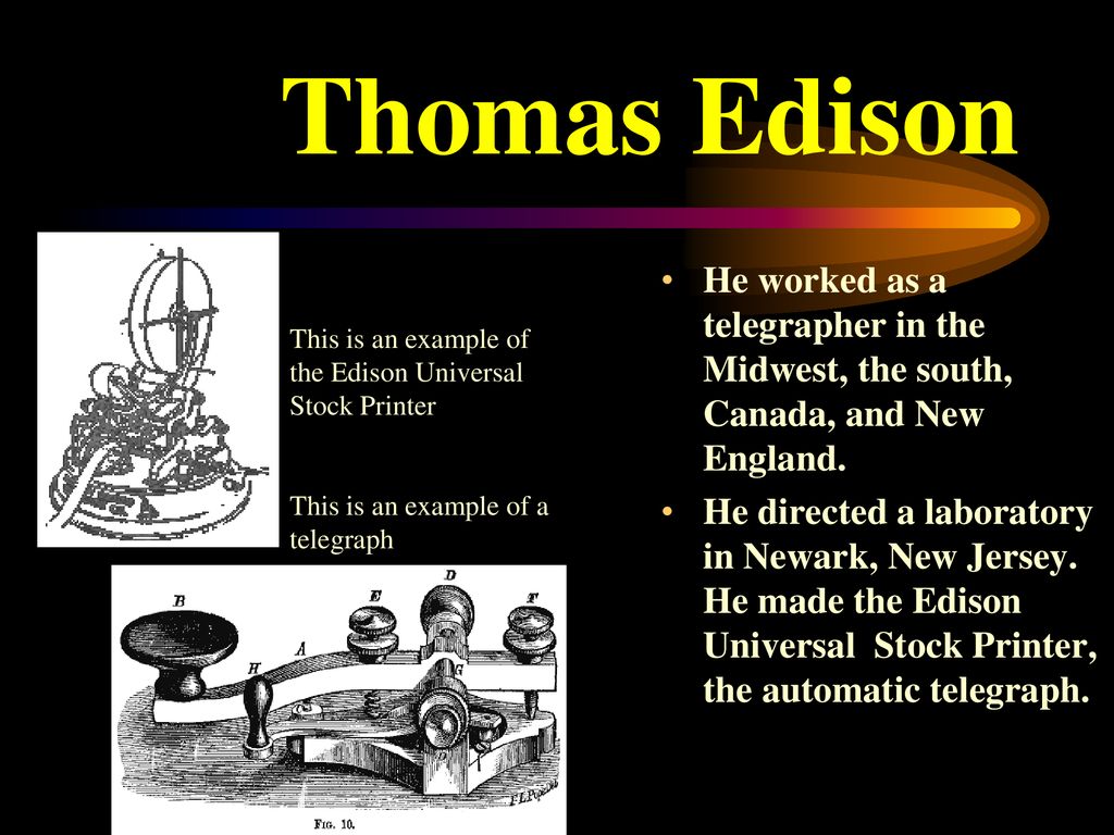 Thomas Edison American Inventor. - ppt download