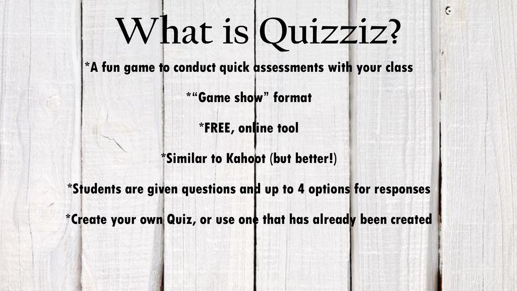 Quizizz Tutorial - Educational Game Show