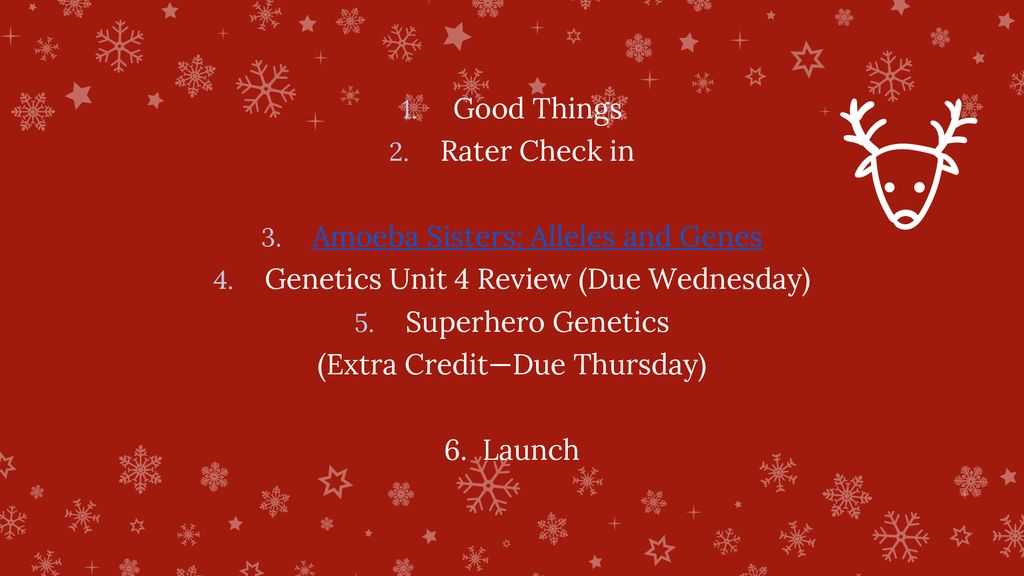 I Will Review The Basic Concepts Of Genetics Ppt Download