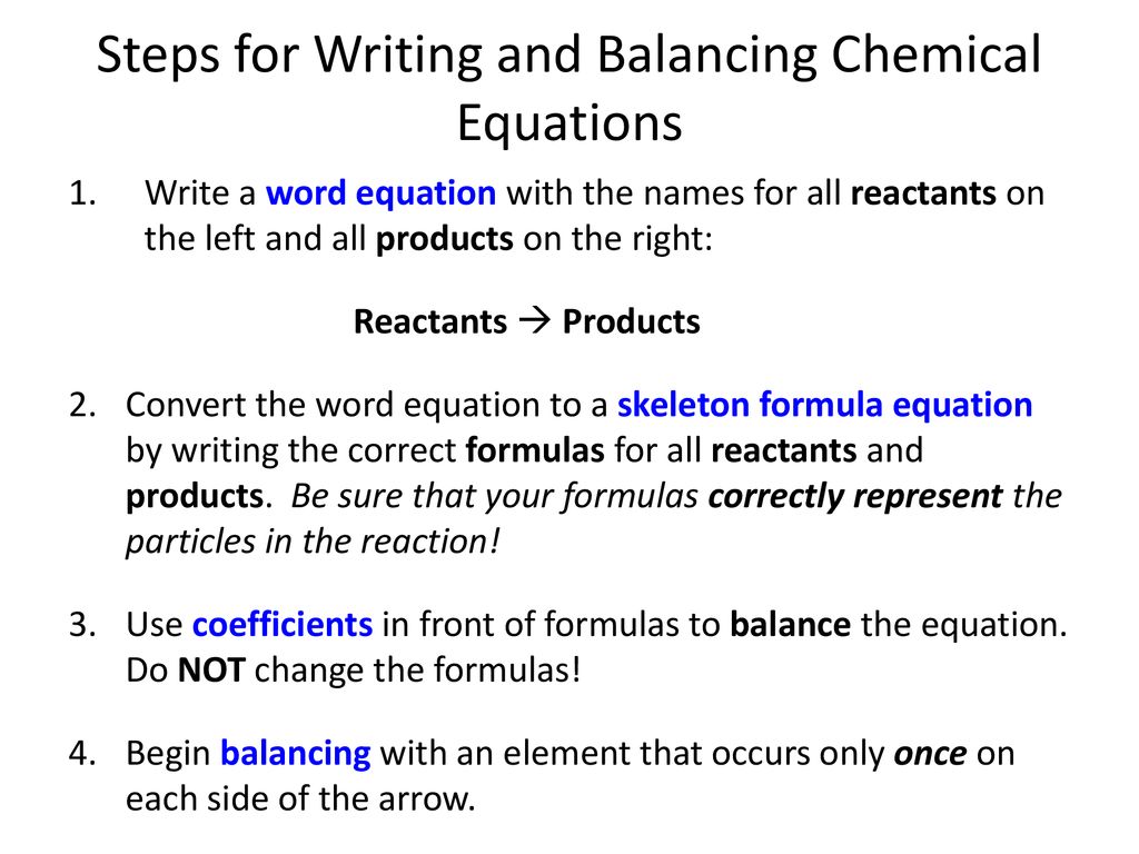 Chemical Reactions Unit - ppt download