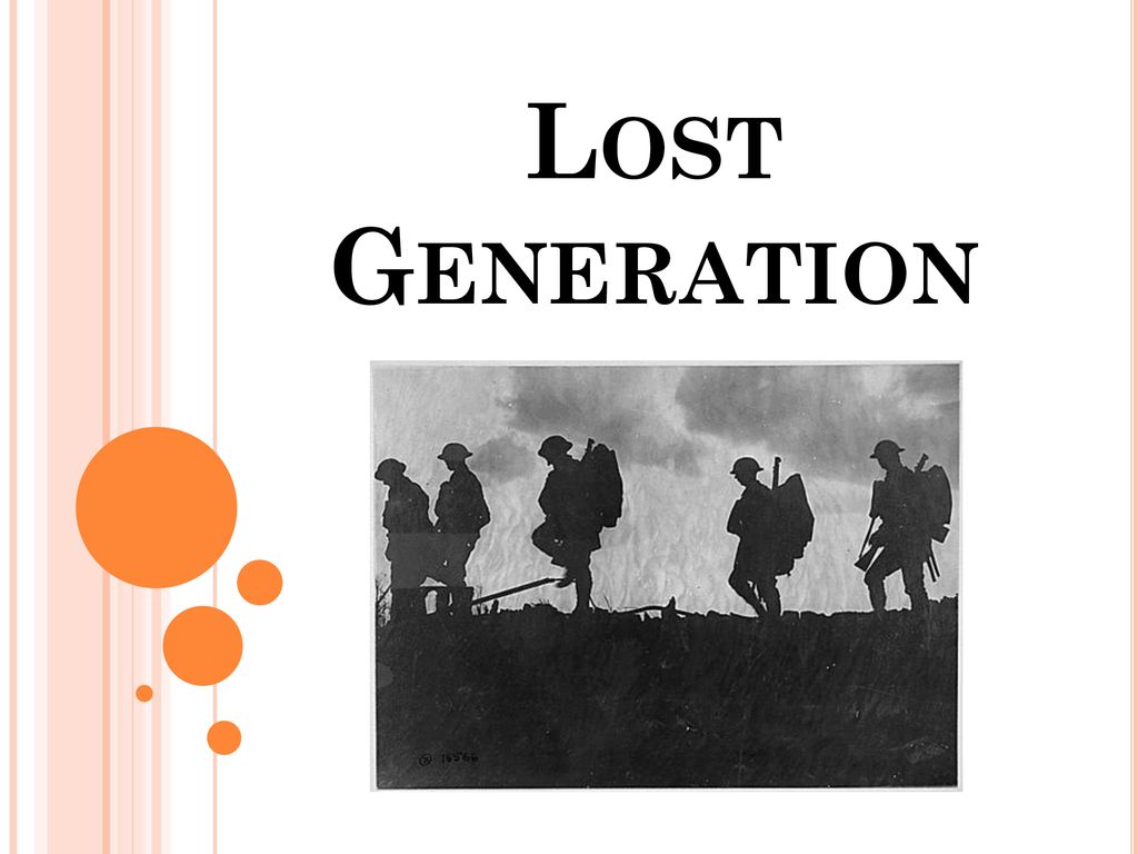 Lost generation ppt download