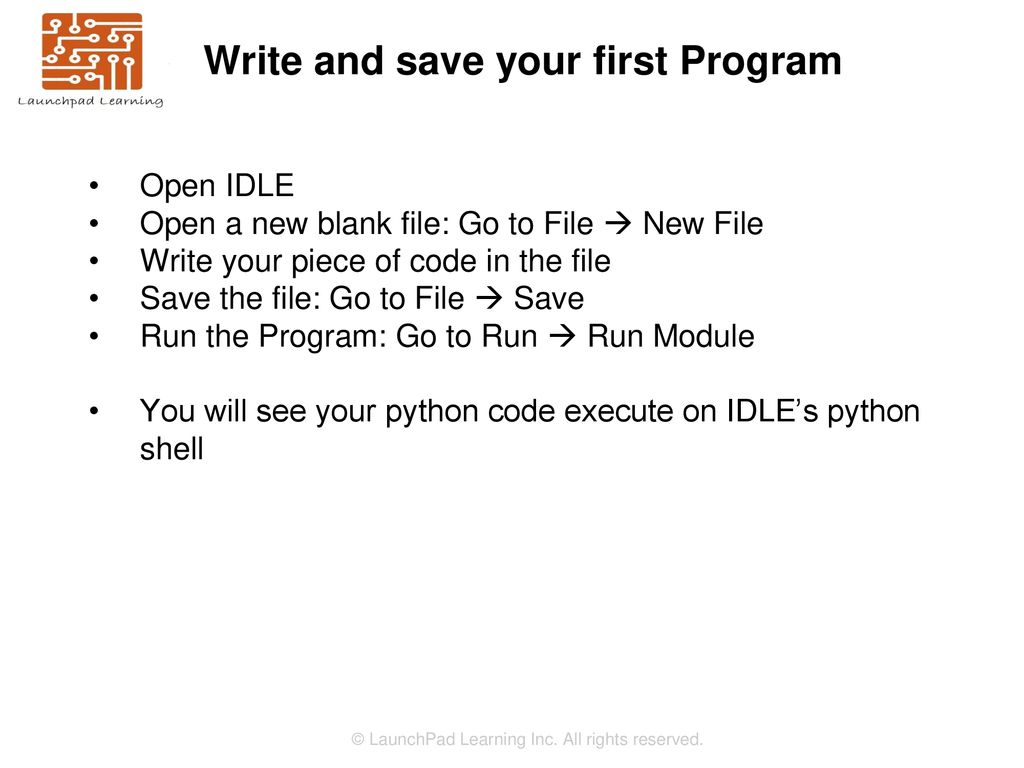 Section 1 Introduction To Programming - ppt download