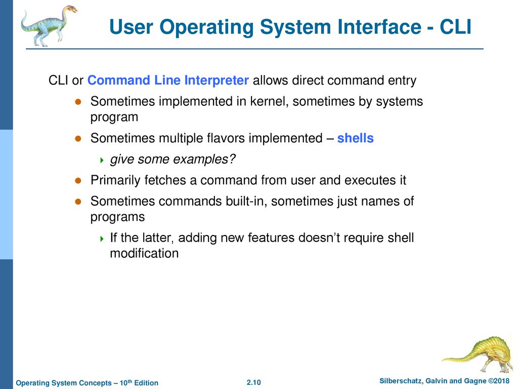Chapter 2: Operating-System Structures - ppt download