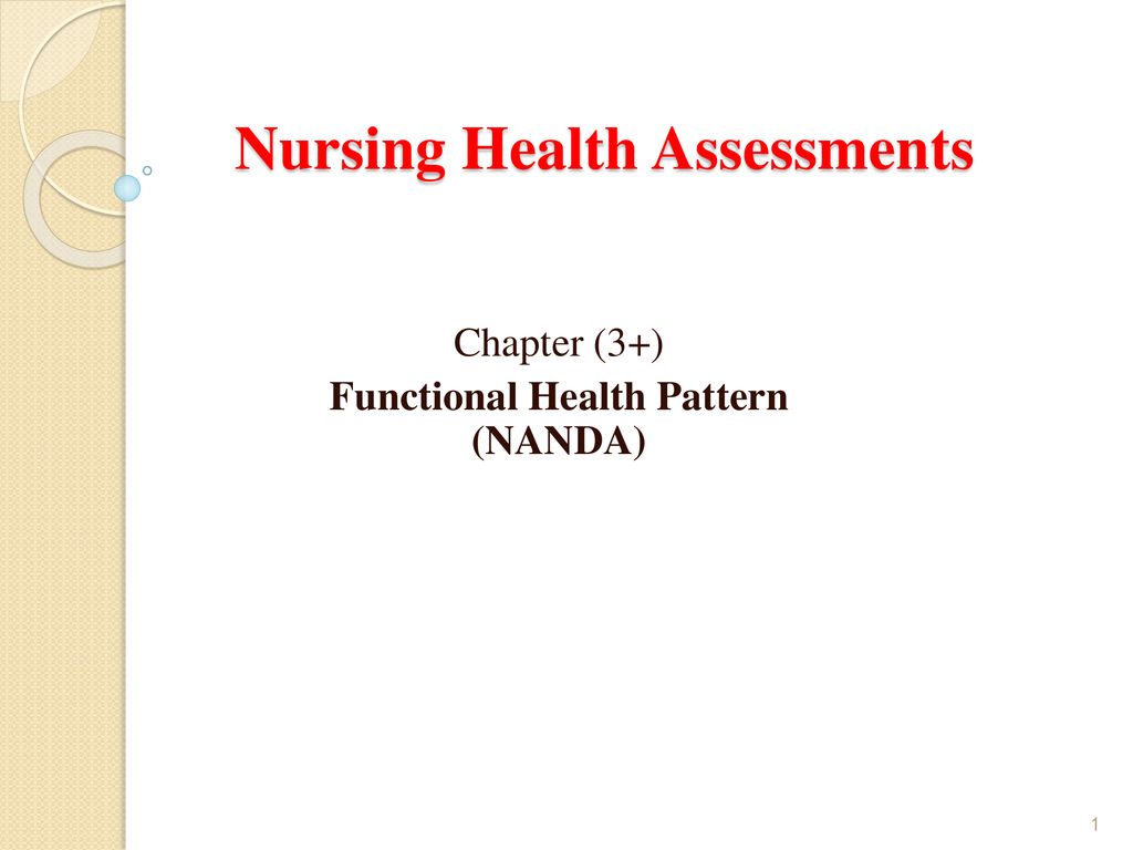 Nursing Health Assessments