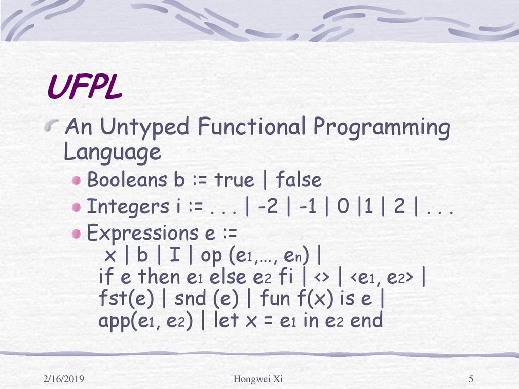 Organization of Programming Languages - ppt download