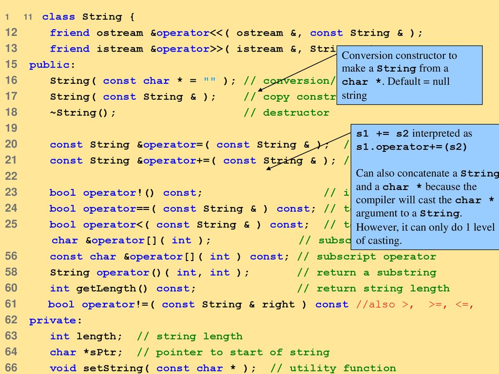 Use operators with objects (operator overloading) - ppt download
