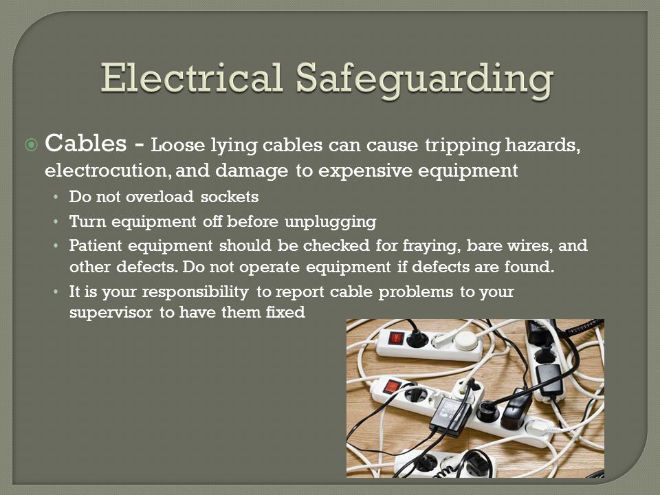 Electrical Safeguarding