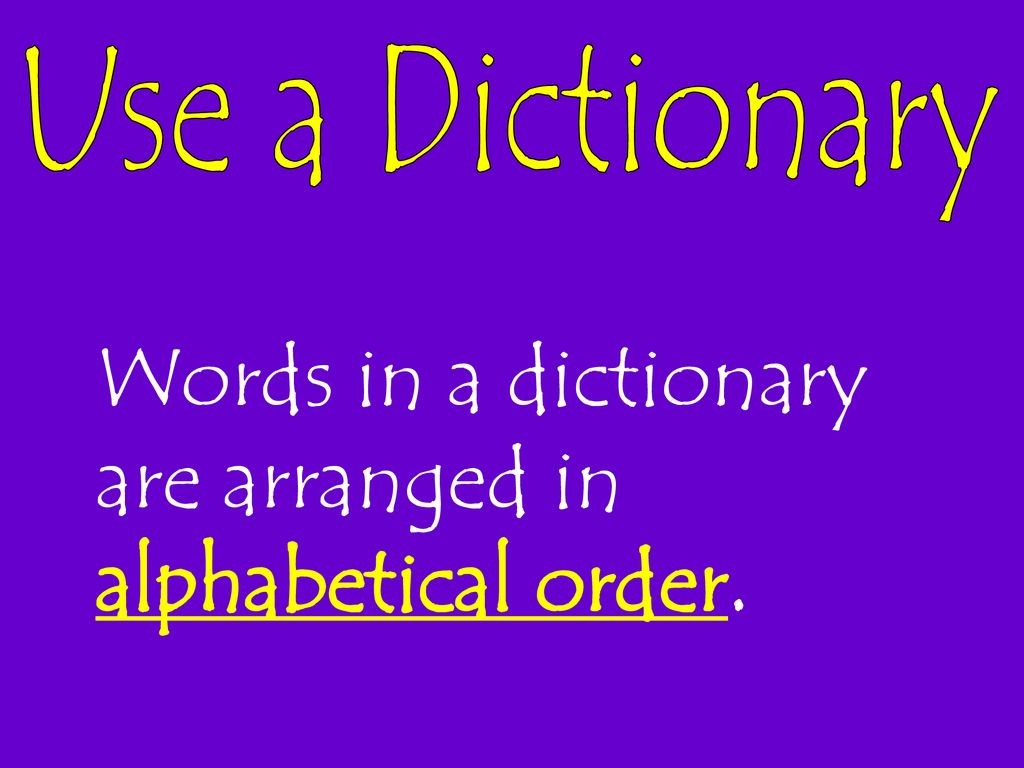 A Dictionary Tells You The Meaning Of Words And How To Say Them