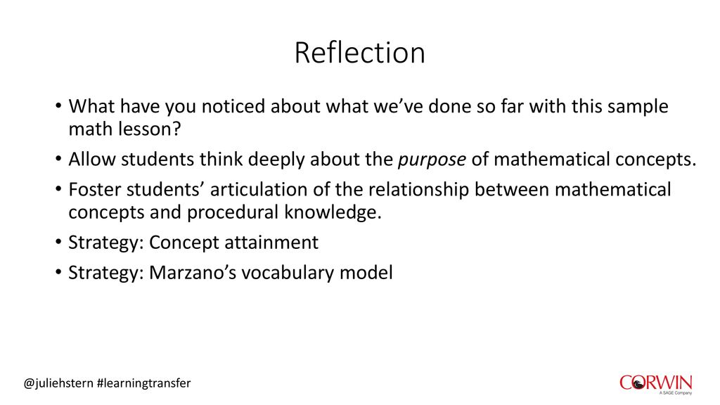 Teaching for conceptual understanding ppt download