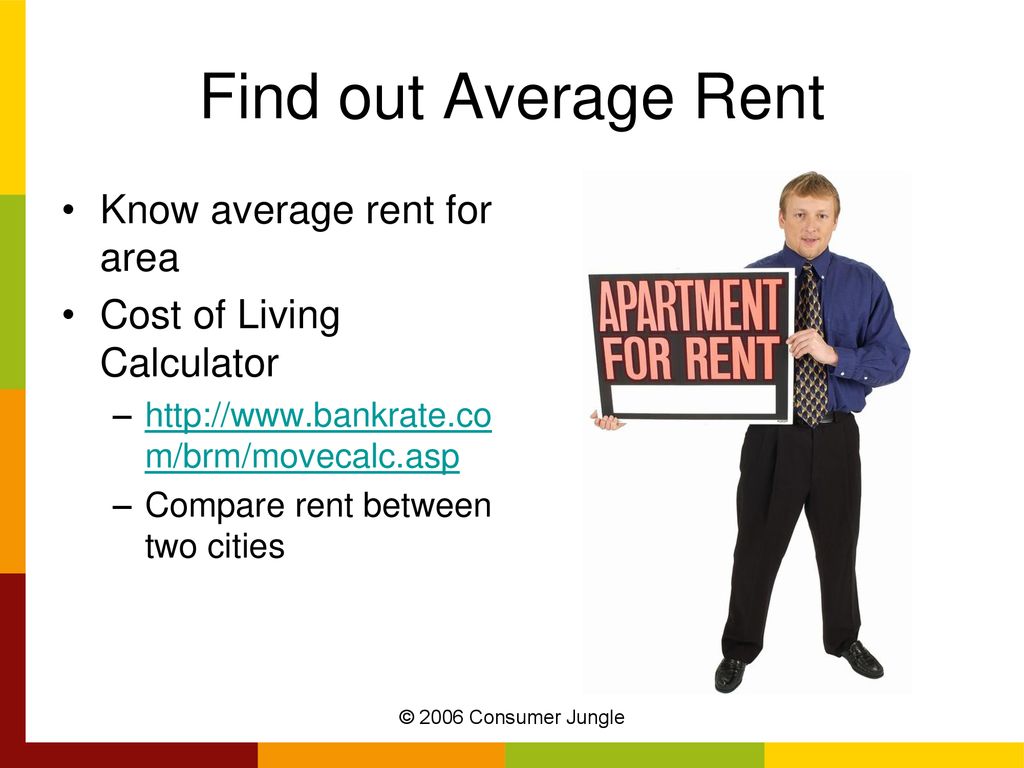 Find out Average Rent Know average rent for area