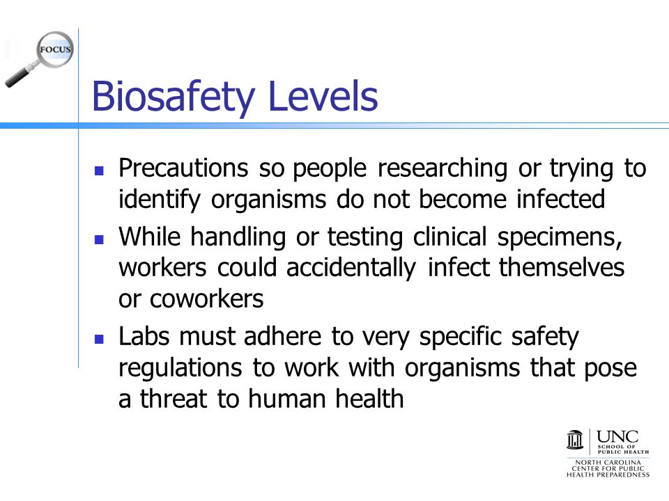 Laboratory Biosafety Levels Ppt Download