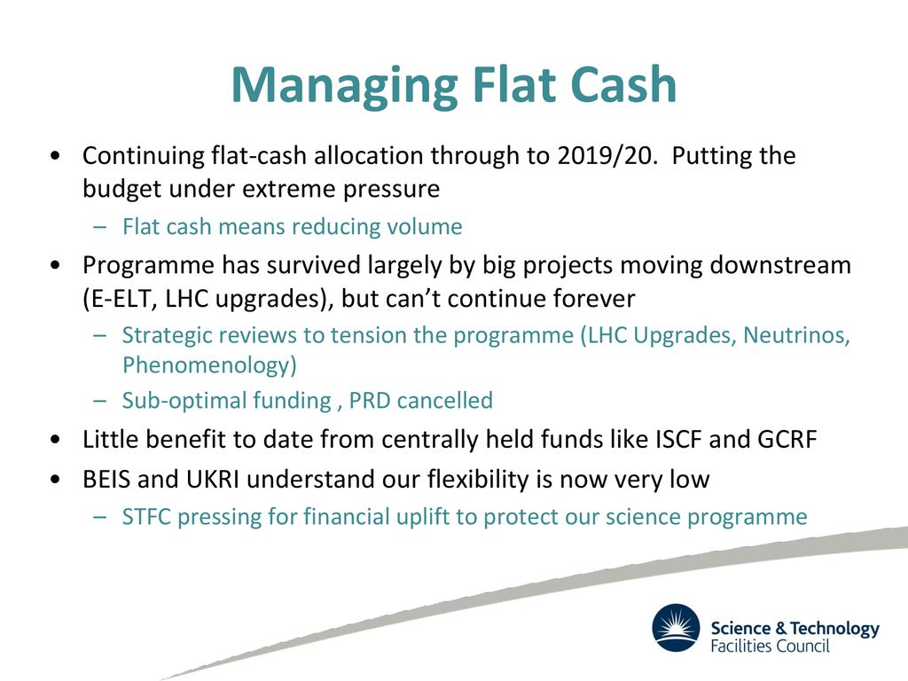 STFC Update Programmes Directorate PPAP Community Meeting ppt download