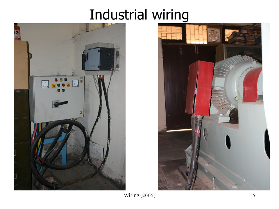 Industrial wiring Wiring (2005)