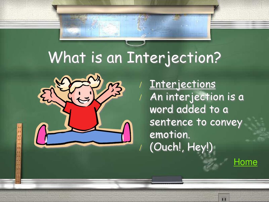 What is an Interjection
