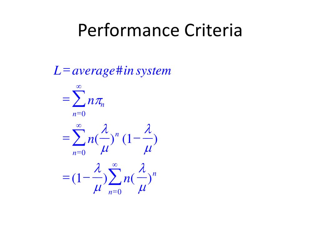 Queuing Theory Ppt Download
