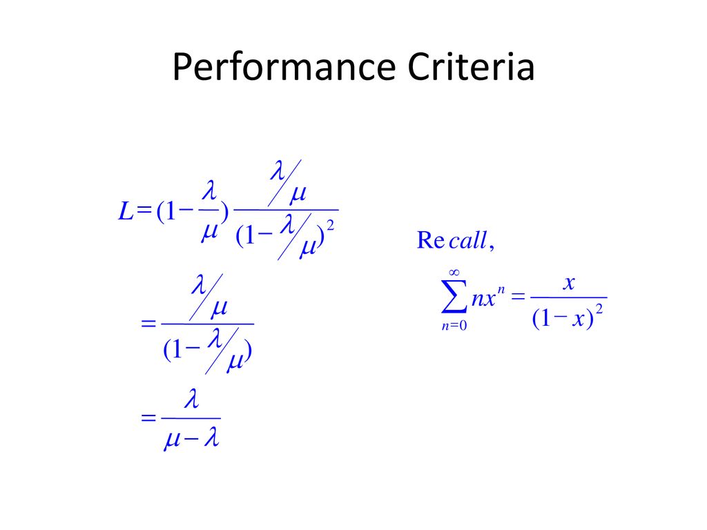 Queuing Theory Ppt Download