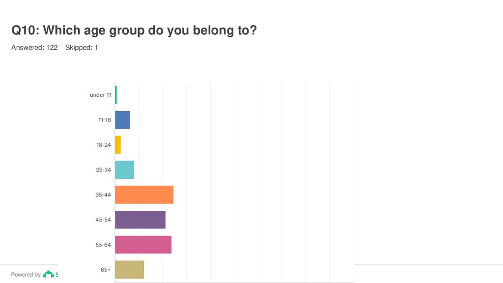 Q10: Which age group do you belong to