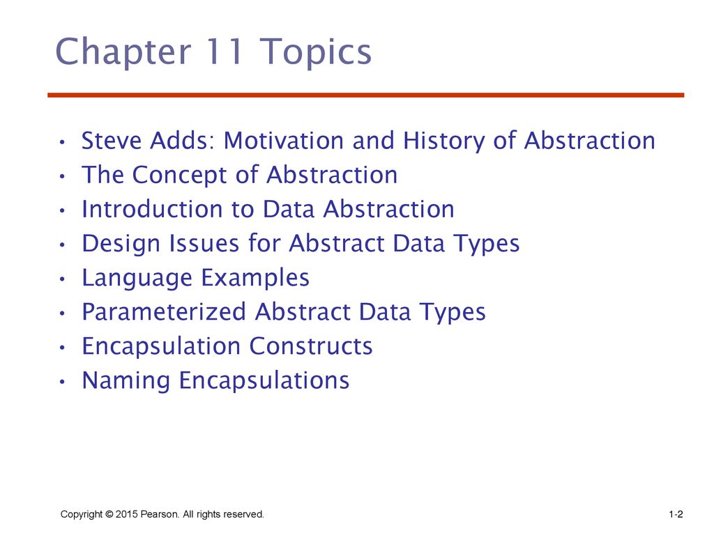 Abstract Data Types And Encapsulation Concepts Ppt Download