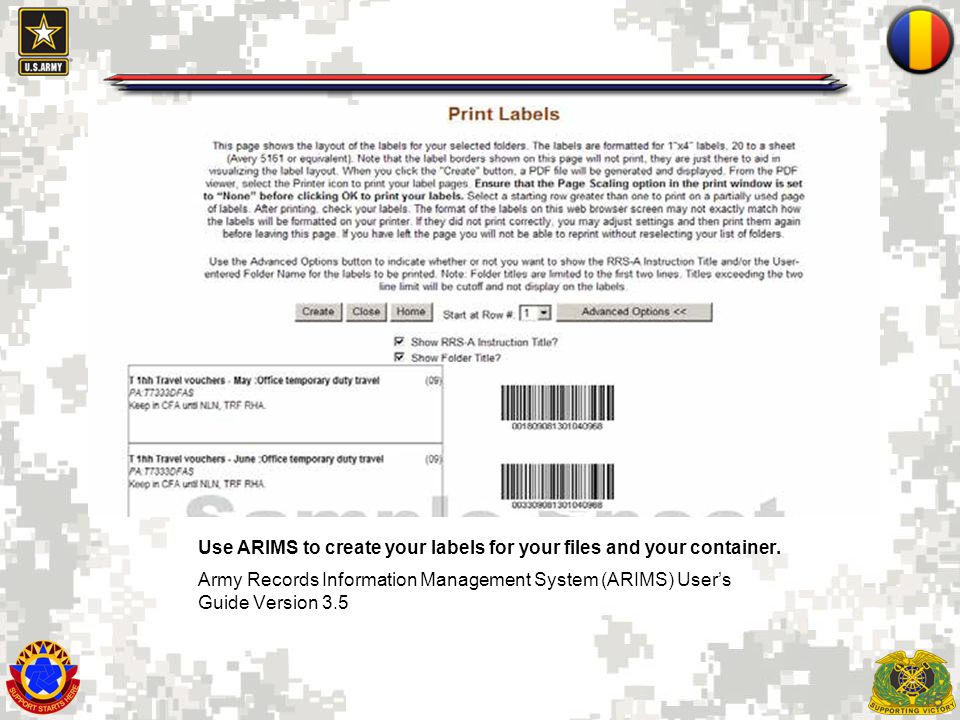 Army Record Information Management System - ppt video online ...