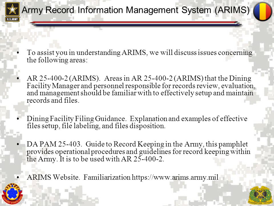 Army Record Information Management System - ppt video online ...