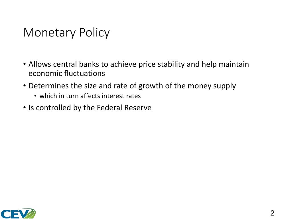 Banking & Monetary Policy - Ppt Download