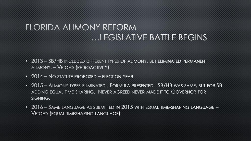 ALIMONY REFORM. ppt download