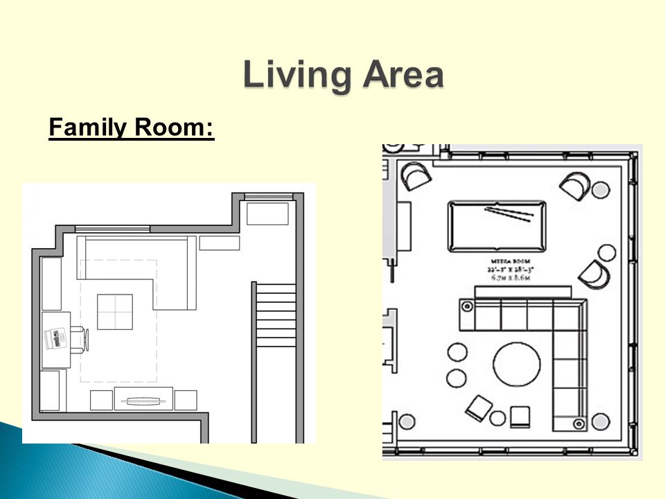 Living Area Family Room: