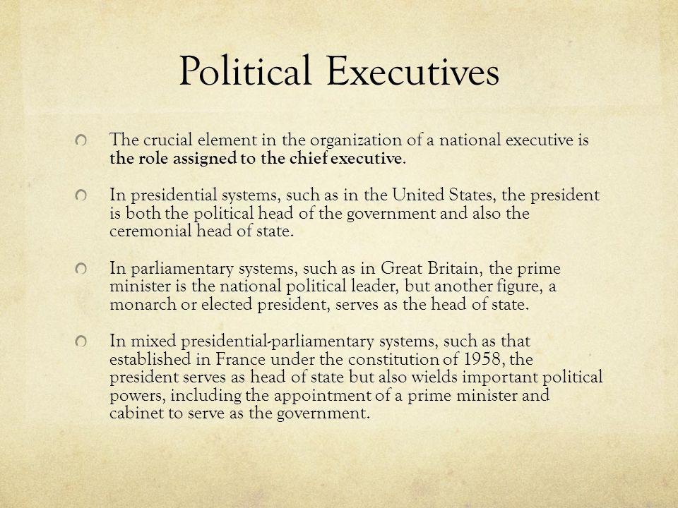 Political Executives Week Ppt Video Online Download