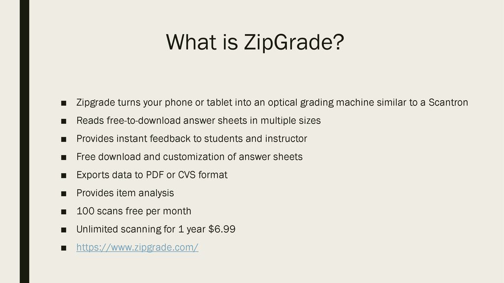 Zipgrade student portal
